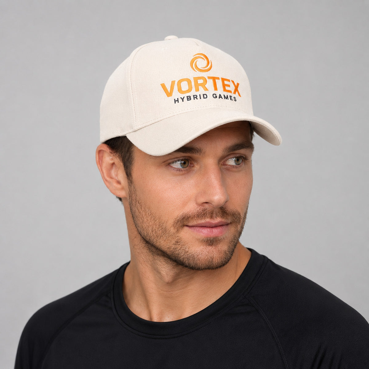 VORTEX Cap – 5-Panel (Recycled Cotton)