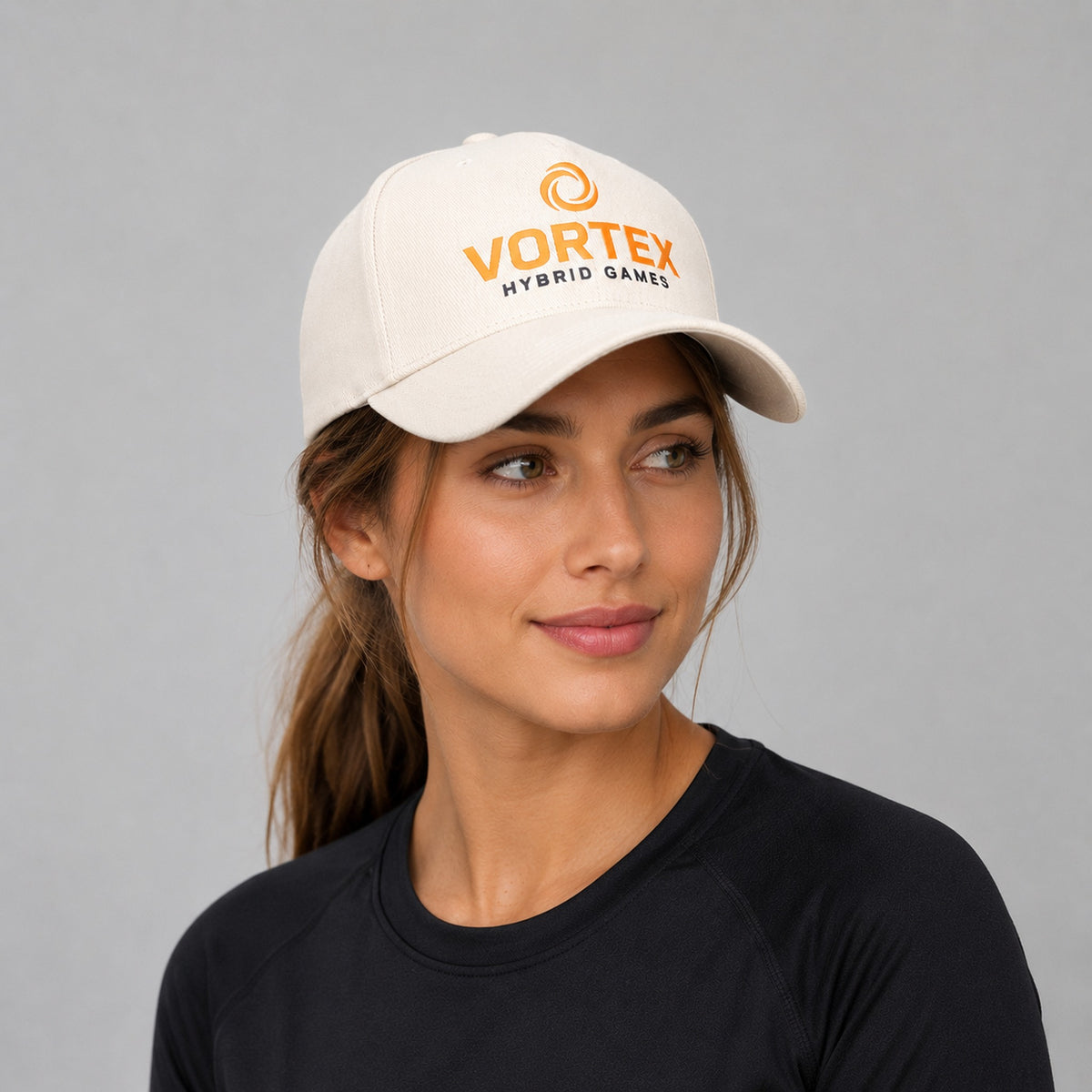 VORTEX Cap – 5-Panel (Recycled Cotton)