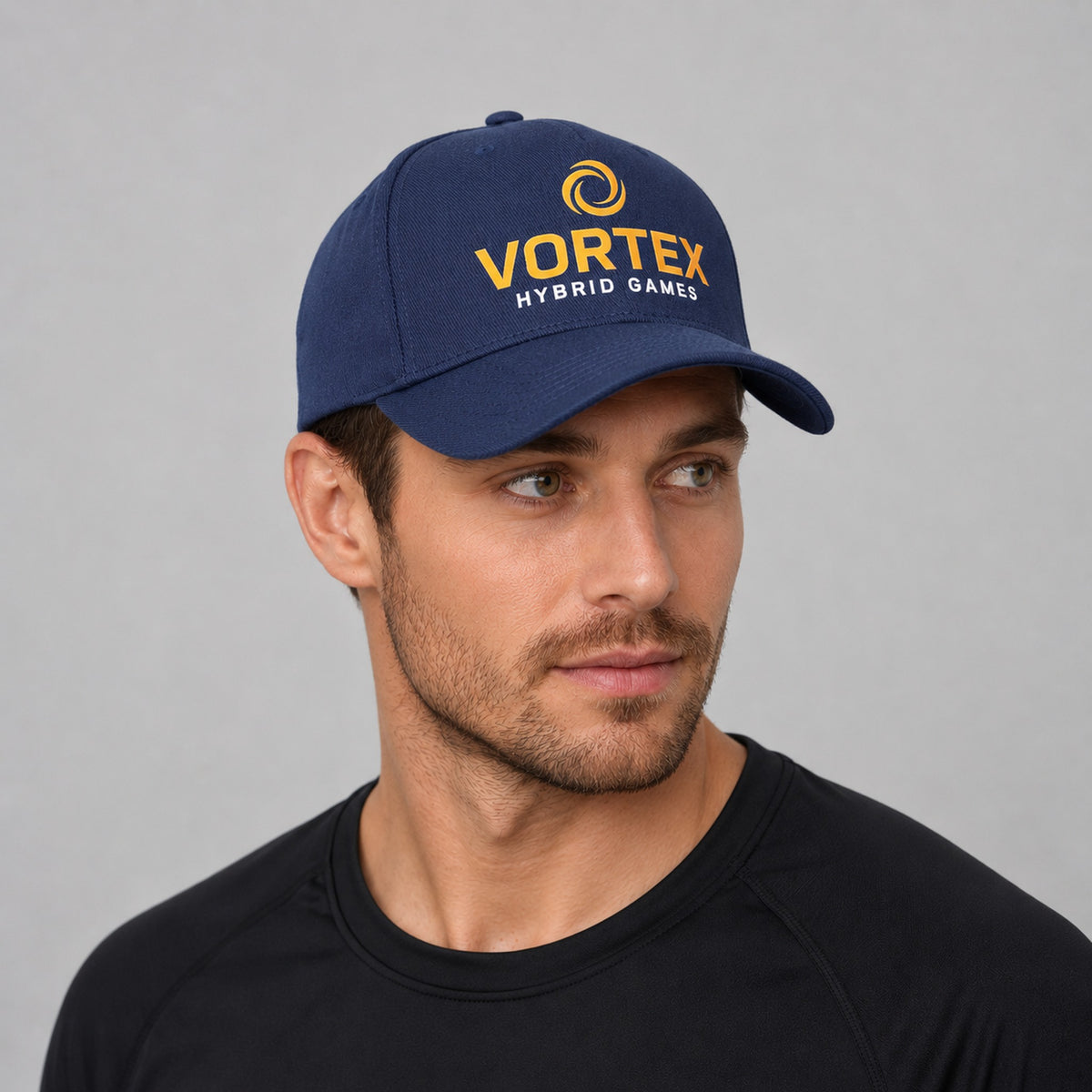 VORTEX Cap – 5-Panel (Recycled Cotton)