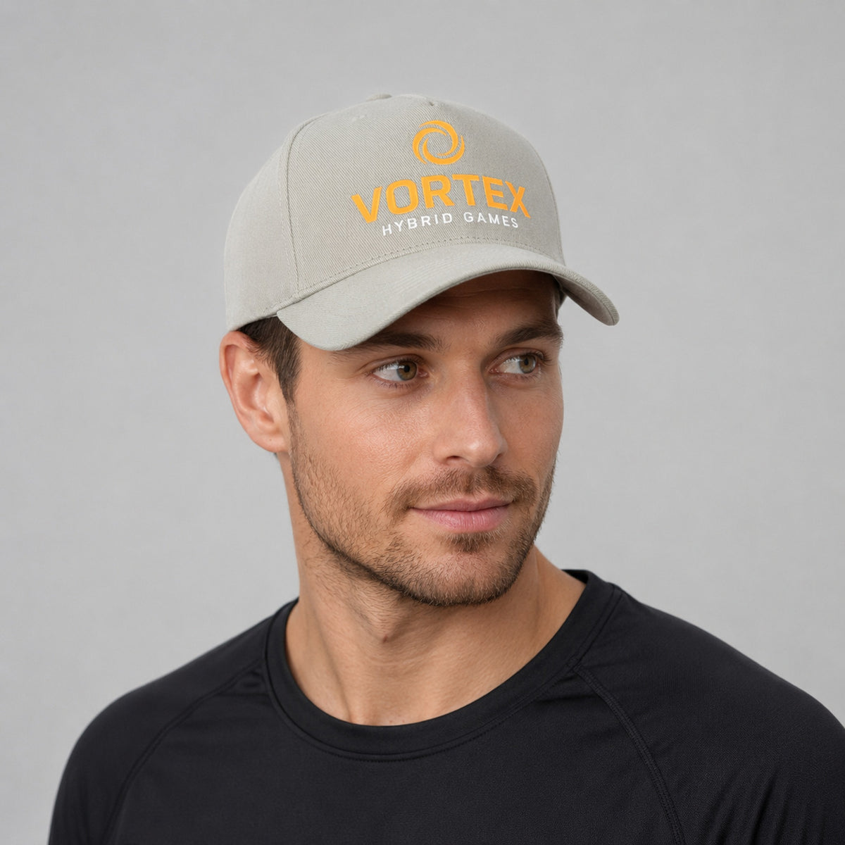 VORTEX Cap – 5-Panel (Recycled Cotton)